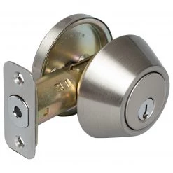 Harney Hardware Keyed Single Cylinder Deadbolt