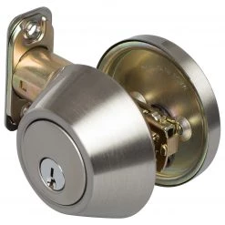 Harney Hardware Keyed Single Cylinder Deadbolt