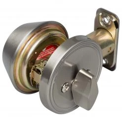 Harney Hardware Keyed Single Cylinder Deadbolt