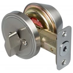 Harney Hardware Keyed Single Cylinder Deadbolt