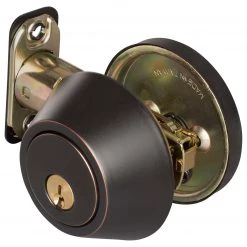 Harney Hardware Residential Door Locks Keyed Single Cylinder Deadbolt