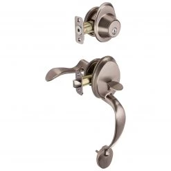 Harney Hardware Front Door Handleset With Interior Right Handed Lever Dakota Collection Residential Door Locks