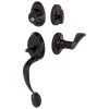 Harney Hardware Front Door Handleset With Interior Right Handed Lever Dakota Collection
