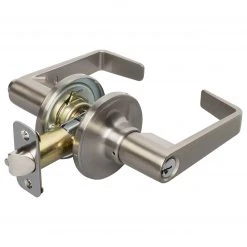 Harney Hardware Residential Door Locks Door Lever Set Keyed / Entry Function Largo Collection
