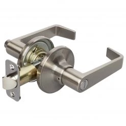 Harney Hardware Door Lever Set Bed / Bath / Privacy Function Largo Collection Residential Door Locks