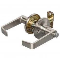 Harney Hardware Door Lever Set Bed / Bath / Privacy Function Largo Collection Residential Door Locks