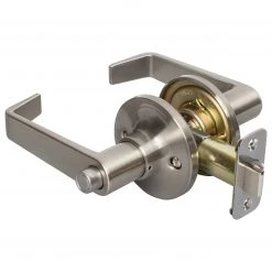 Harney Hardware Door Lever Set Bed / Bath / Privacy Function Largo Collection Residential Door Locks