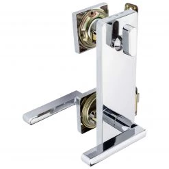 Harney Hardware Interconnected Door Lock Reversible Passage Lever, UL Fire Rated, ANSI 2, Contemporary Style Harper Collection