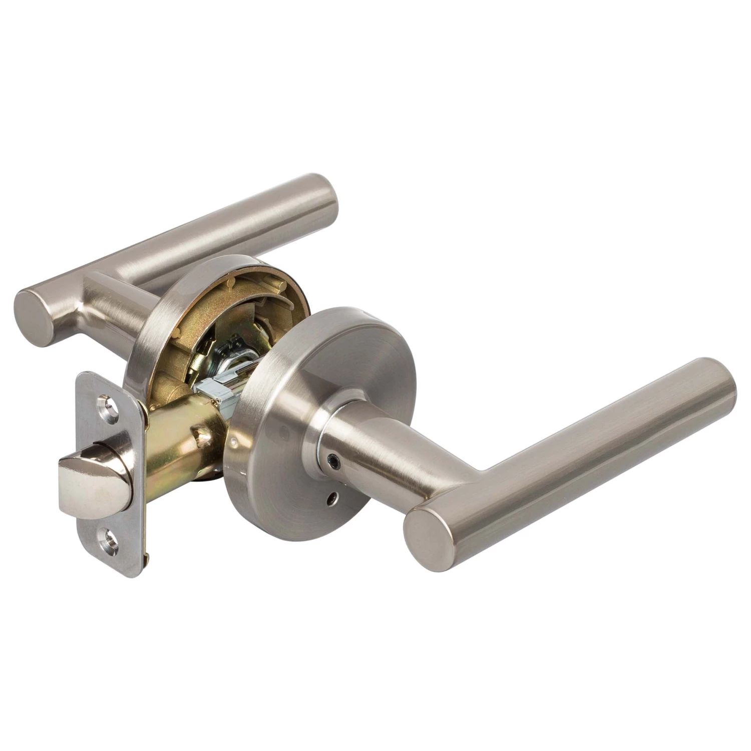 Harney Hardware Door Lever Set Bed / Bath / Privacy Function Contemporary Style Riley Collection Residential Door Locks 1 Harney Hardware Door Lever Set Bed / Bath / Privacy Function Contemporary Style Riley Collection Residential Door Locks