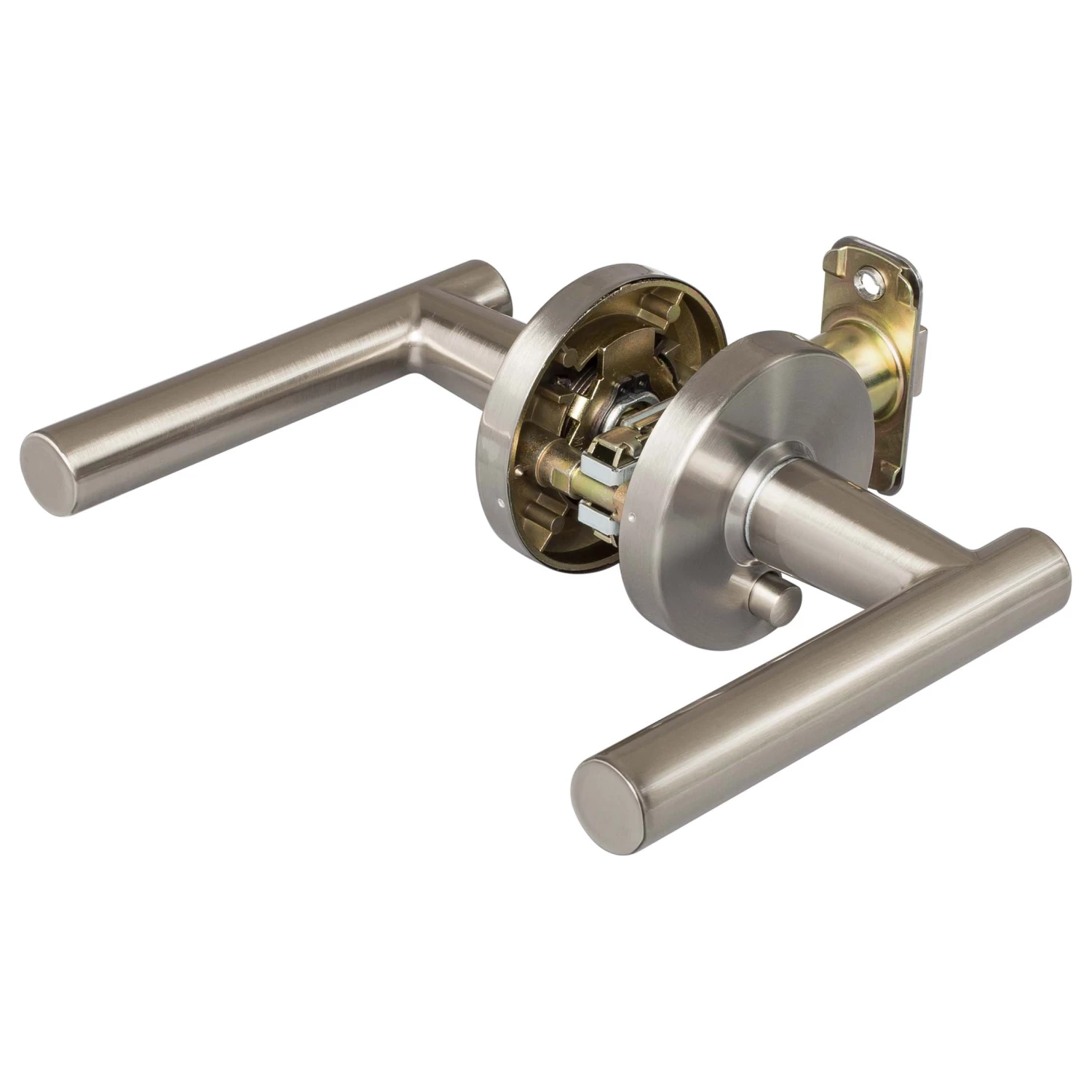 Harney Hardware Door Lever Set Bed / Bath / Privacy Function Contemporary Style Riley Collection Residential Door Locks 3 Harney Hardware Door Lever Set Bed / Bath / Privacy Function Contemporary Style Riley Collection Residential Door Locks