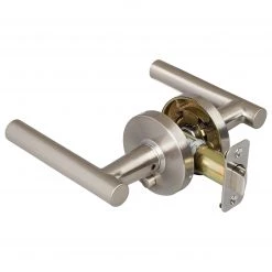 Harney Hardware Door Lever Set Bed / Bath / Privacy Function Contemporary Style Riley Collection Residential Door Locks 7 Harney Hardware Door Lever Set Bed / Bath / Privacy Function Contemporary Style Riley Collection Residential Door Locks