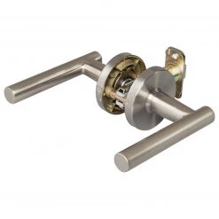 Harney Hardware Door Lever Set Closet / Hall / Passage Function Contemporary Style Riley Collection Residential Door Locks