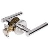 Harney Hardware Residential Door Locks Door Lever Set Closet / Hall / Passage Function Contemporary Style Riley Collection