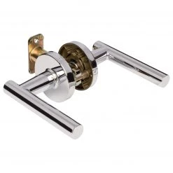 Harney Hardware Residential Door Locks Door Lever Set Closet / Hall / Passage Function Contemporary Style Riley Collection