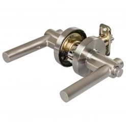 Harney Hardware Door Lever Set Keyed / Entry Function Contemporary Style Riley Collection Residential Door Locks