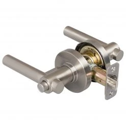 Harney Hardware Door Lever Set Keyed / Entry Function Contemporary Style Riley Collection Residential Door Locks