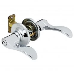Harney Hardware Door Lever Set Keyed / Entry Function Dakota Collection Residential Door Locks