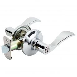 Harney Hardware Door Lever Set Bed / Bath / Privacy Function Dakota Collection