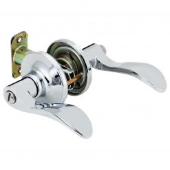 Harney Hardware Door Lever Set Bed / Bath / Privacy Function Dakota Collection