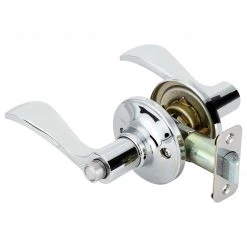 Harney Hardware Door Lever Set Bed / Bath / Privacy Function Dakota Collection