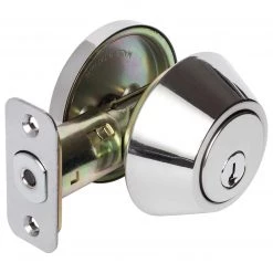 Harney Hardware Keyed Single Cylinder Deadbolt Residential Door Locks