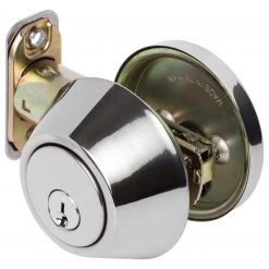 Harney Hardware Keyed Single Cylinder Deadbolt Residential Door Locks