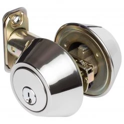 Harney Hardware Keyed Double Cylinder Deadbolt Residential Door Locks