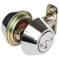 Harney Hardware Keyed Double Cylinder Deadbolt Residential Door Locks