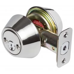 Harney Hardware Keyed Double Cylinder Deadbolt Residential Door Locks