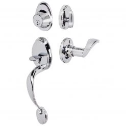 Harney Hardware Front Door Handleset With Interior Right Handed Lever Dakota Collection Residential Door Locks