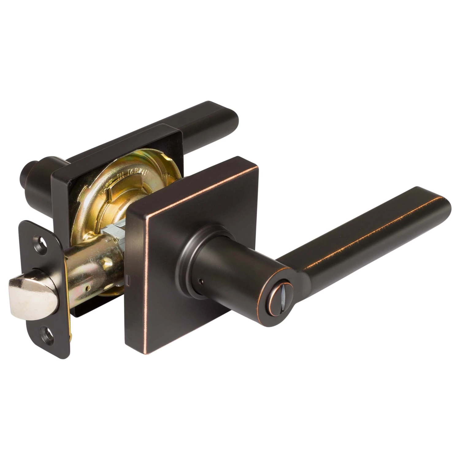 Harney Hardware Residential Door Locks Door Lever Set Bed / Bath / Privacy Function Contemporary Style Harper Collection 1 Harney Hardware Residential Door Locks Door Lever Set Bed / Bath / Privacy Function Contemporary Style Harper Collection