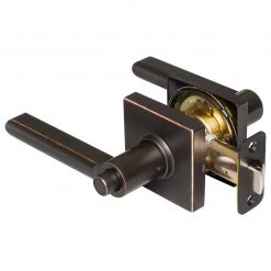 Harney Hardware Residential Door Locks Door Lever Set Bed / Bath / Privacy Function Contemporary Style Harper Collection 7 Harney Hardware Residential Door Locks Door Lever Set Bed / Bath / Privacy Function Contemporary Style Harper Collection