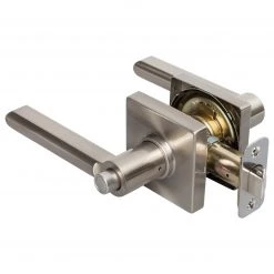 Harney Hardware Door Lever Set Bed / Bath / Privacy Function Contemporary Style Harper Collection