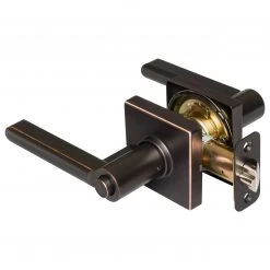 Harney Hardware Door Lever Set Keyed / Entry Function Contemporary Style Harper Collection Residential Door Locks