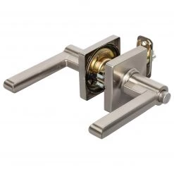 Harney Hardware Door Lever Set Keyed / Entry Function Contemporary Style Harper Collection
