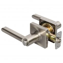 Harney Hardware Door Lever Set Keyed / Entry Function Contemporary Style Harper Collection
