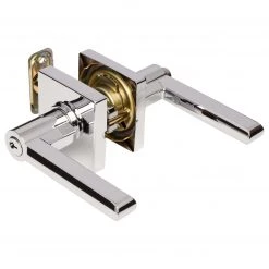 Harney Hardware Residential Door Locks Door Lever Set Keyed / Entry Function Contemporary Style Harper Collection