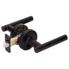 Harney Hardware Door Lever Set Bed / Bath / Privacy Function Contemporary Style Riley Collection Residential Door Locks
