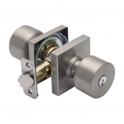 Harney Hardware Residential Door Locks Door Knob Set Keyed / Entry Function Contemporary Style Oaklyn Collection