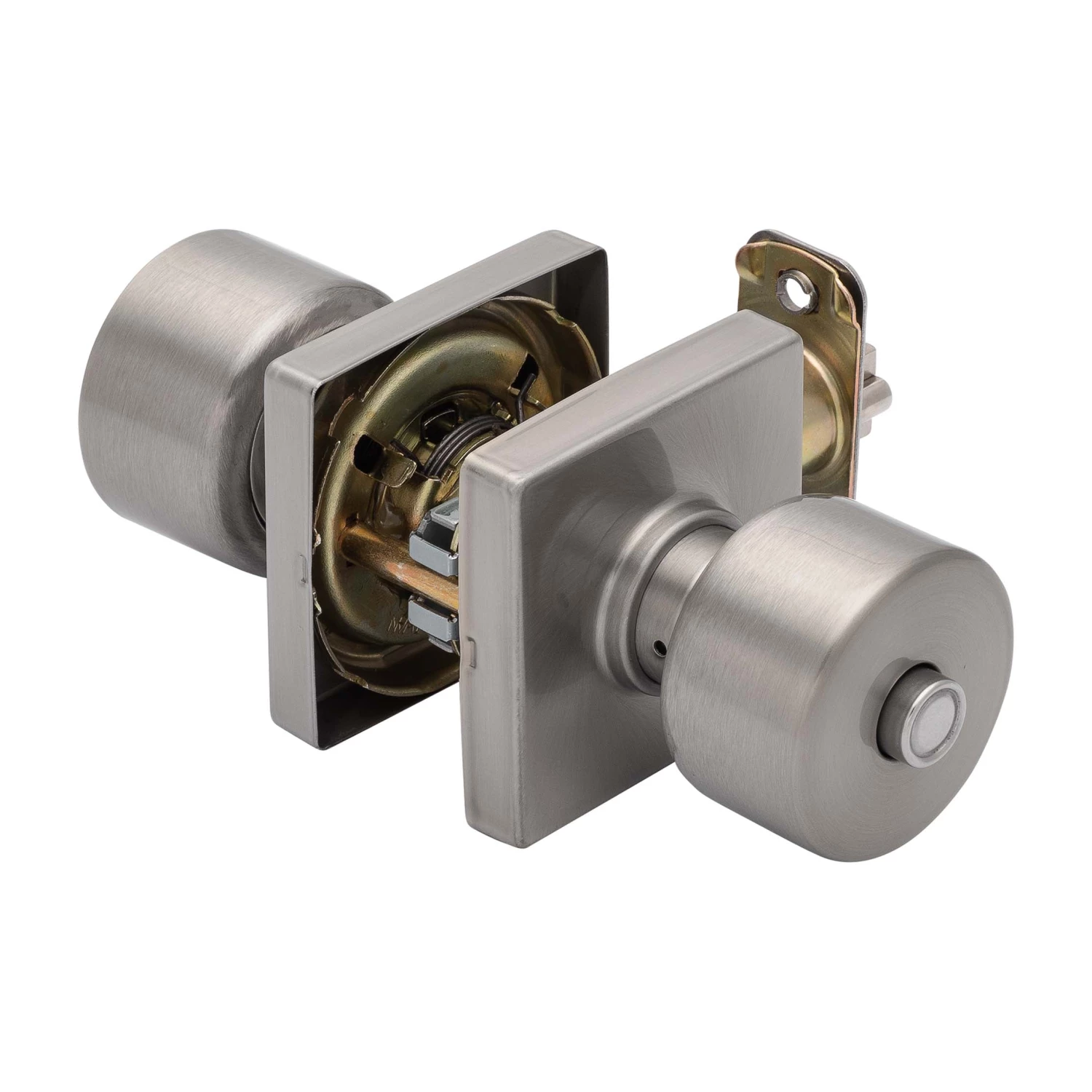 Harney Hardware Residential Door Locks Door Knob Set Keyed / Entry Function Contemporary Style Oaklyn Collection 3 Harney Hardware Residential Door Locks Door Knob Set Keyed / Entry Function Contemporary Style Oaklyn Collection