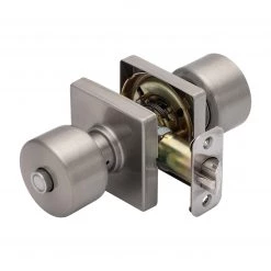 Harney Hardware Residential Door Locks Door Knob Set Keyed / Entry Function Contemporary Style Oaklyn Collection 7 Harney Hardware Residential Door Locks Door Knob Set Keyed / Entry Function Contemporary Style Oaklyn Collection