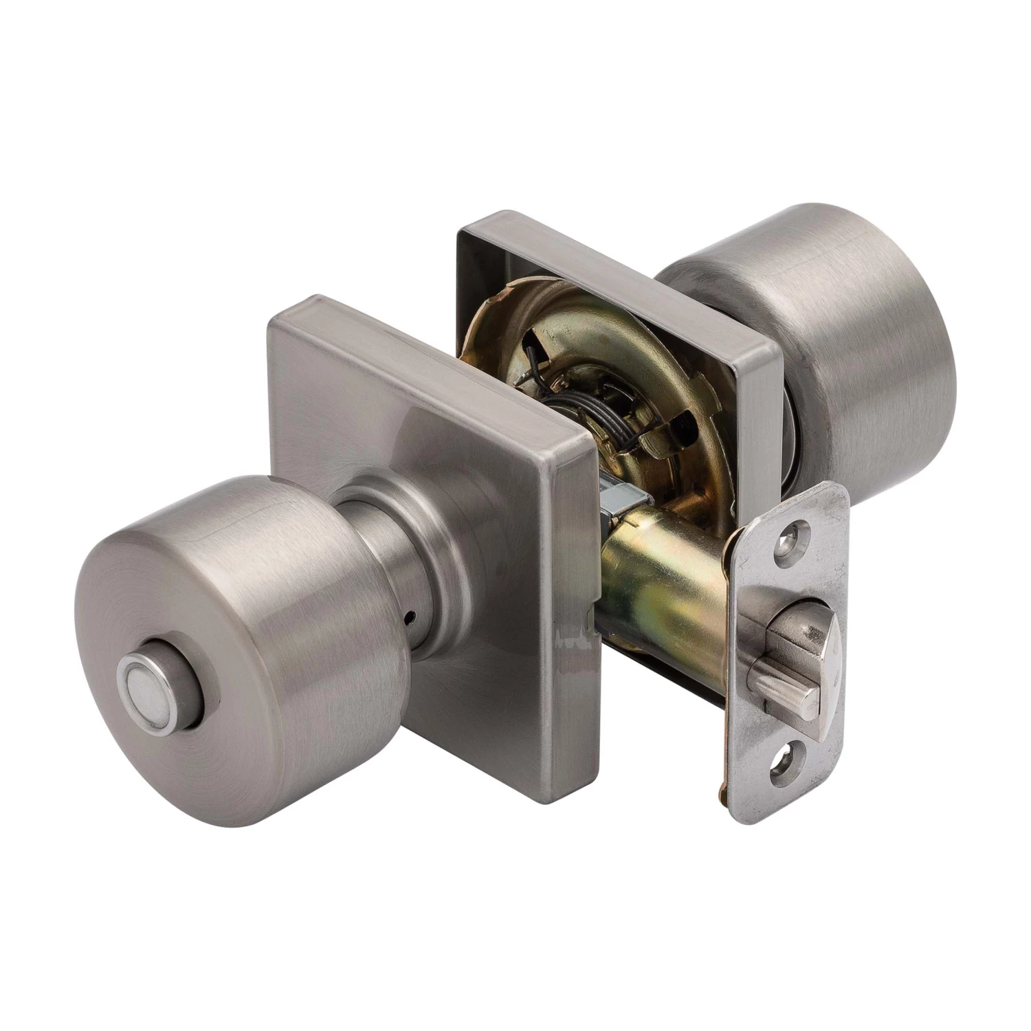 Harney Hardware Residential Door Locks Door Knob Set Keyed / Entry Function Contemporary Style Oaklyn Collection 4 Harney Hardware Residential Door Locks Door Knob Set Keyed / Entry Function Contemporary Style Oaklyn Collection