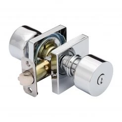 Harney Hardware Door Knob Set Keyed / Entry Function Contemporary Style Oaklyn Collection Residential Door Locks