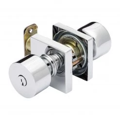 Harney Hardware Door Knob Set Keyed / Entry Function Contemporary Style Oaklyn Collection Residential Door Locks