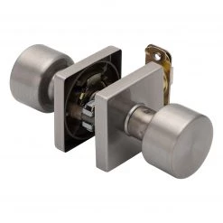 Harney Hardware Residential Door Locks Door Knob Set Closet / Hall / Passage Function Contemporary Style Oaklyn Collection
