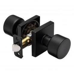 Fulham Brass Sales 2022 16 Harney Hardware Residential Door Locks Door Knob Set Closet / Hall / Passage Function Contemporary Style Oaklyn Collection