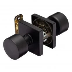 Harney Hardware Residential Door Locks Door Knob Set Closet / Hall / Passage Function Contemporary Style Oaklyn Collection