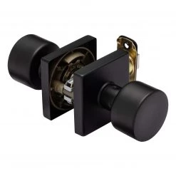 Harney Hardware Residential Door Locks Door Knob Set Closet / Hall / Passage Function Contemporary Style Oaklyn Collection