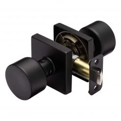 Harney Hardware Residential Door Locks Door Knob Set Closet / Hall / Passage Function Contemporary Style Oaklyn Collection