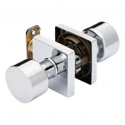 Harney Hardware Door Knob Set Closet / Hall / Passage Function Contemporary Style Oaklyn Collection Residential Door Locks